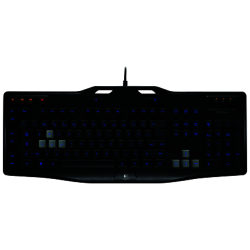 Logitech G105 Wired Gaming Keyboard, Black